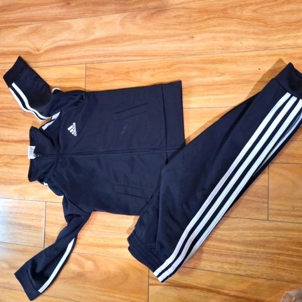 Adidas Toddler Black Track Pants